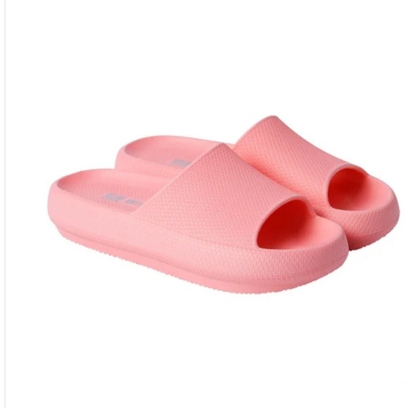 32 Degrees Unisex Cushion Slide Cloud slides, light pink XL - Picture 1 of 8